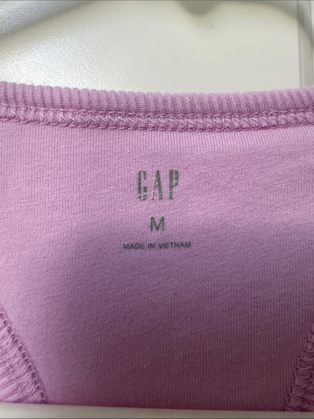 GAP Lavender Racerback Tank Top - Picture 3 of 3